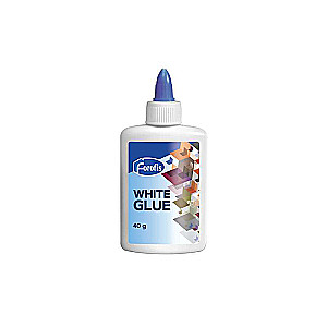 Baltais līme (PVA) kancelārijas 40g FOROFIS