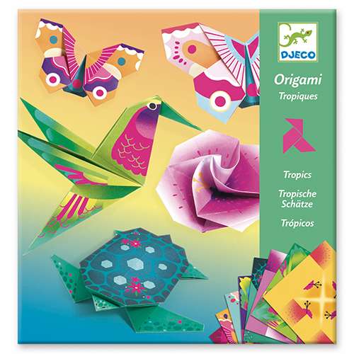 Origami spēle - "Tropi"