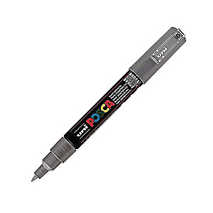 Ūdens bāzes marķieris UNI Posca PC-1M sudraba