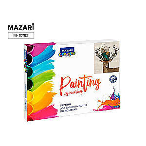 Glezna krāsošanai pēc numuriem 40x50 cm BURVJU BUKS 1