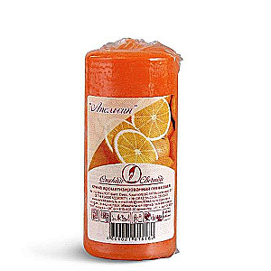Aromatizēta svece no jūga 40x90 apelsīns