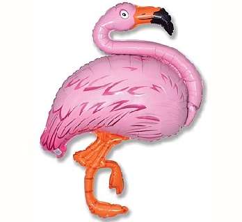 Фольгированный шар 24 FX Flamingo