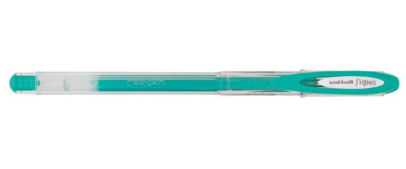 Ручка гелевая Uni-Ball Signo 120 Angelic Colour 0,7мм, зеленая