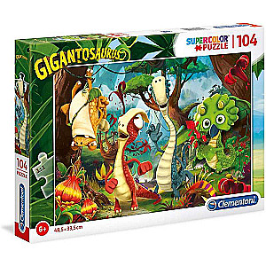 Puzzle 104 CLEMENTONI  Gigantosaurus