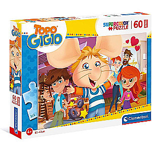 Puzle CLEMENTONI TOPO GIGIO MAXI 60 detaļas