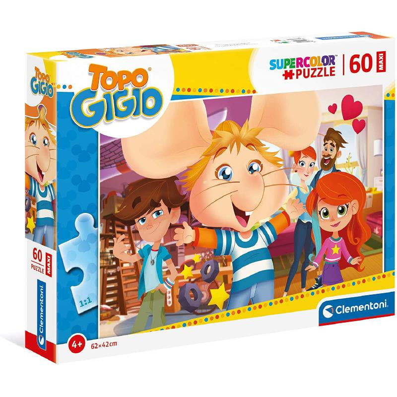 Puzle CLEMENTONI TOPO GIGIO MAXI 60 detaļas