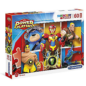 Puzle 60 MAXI CLEMENTONI Power Players