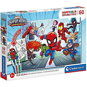 Puzle 60 CLEMENTONI Super Hero Adventures