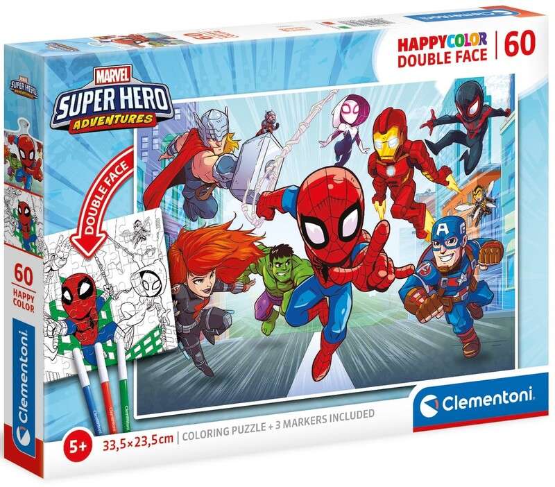 Puzle 60 CLEMENTONI Super Hero Adventures