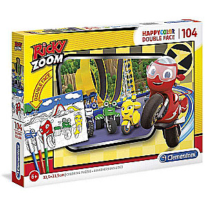 Puzle 104 CLEMENTONI Double Face Coloring