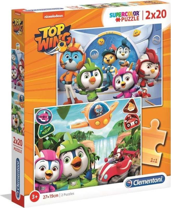 Puzle 2x20 CLEMENTONI Top wing