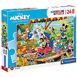 Puzle 24 MAXI CLEMENTONI Mickey un draugi