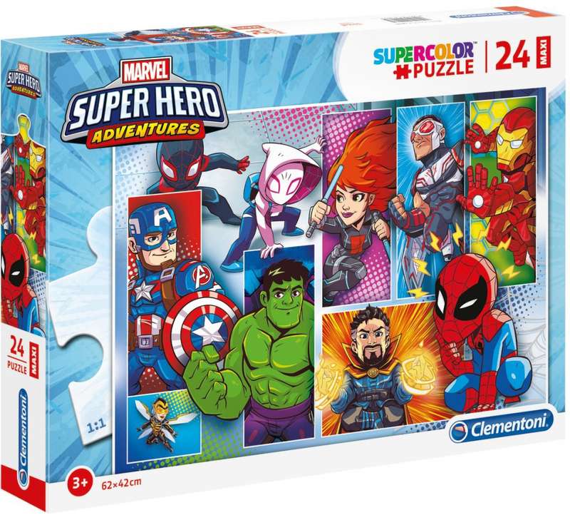 Puzle 24 MAXI CLEMENTONI Superhero