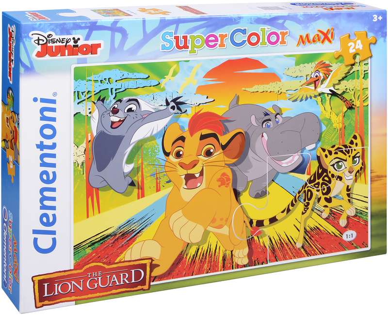 Puzle CLEMENTONI Maxi Lion King 24 detaļas