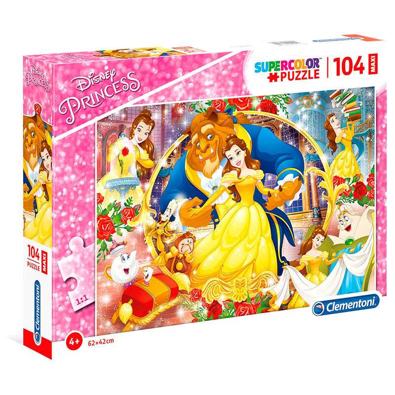 Puzle 104 MAXI CLEMENTONI Princeses Skaistums