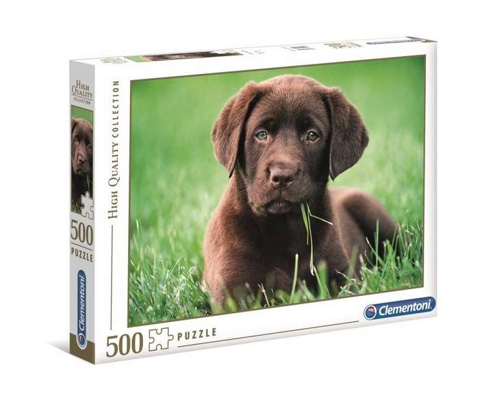 Пазл 500 CLEMENTONI  Шоколадный щенок