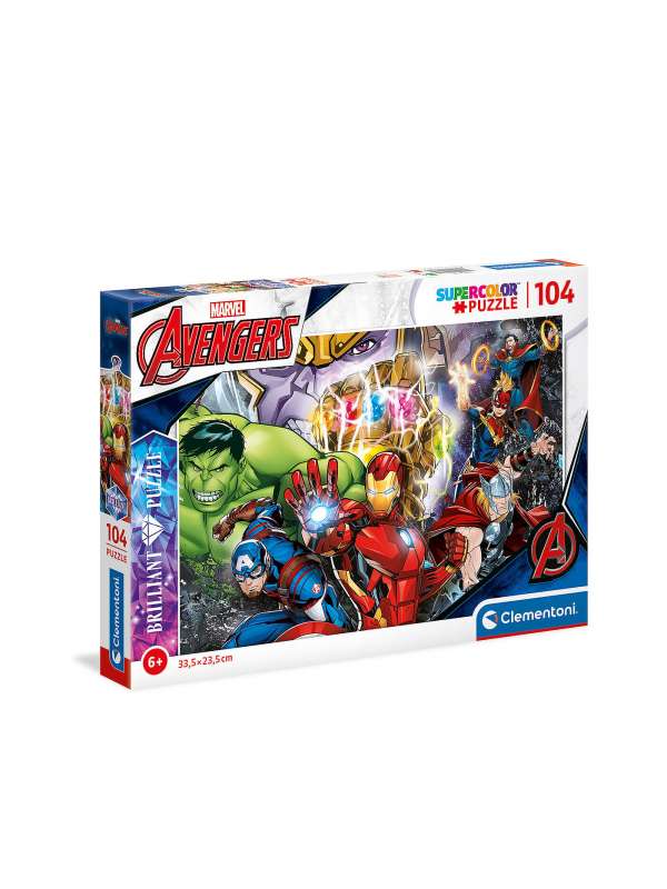 Puzle 104 CLEMENTONI Brilliant Marvel