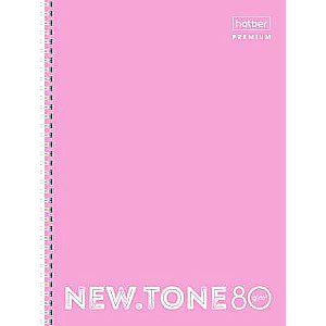 Bloks 80l A4 220x295mm LĪNIJA PASTEL PION