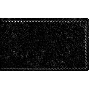 Vizuļkarte 12 kabatām 70X112mm SARIF Melna