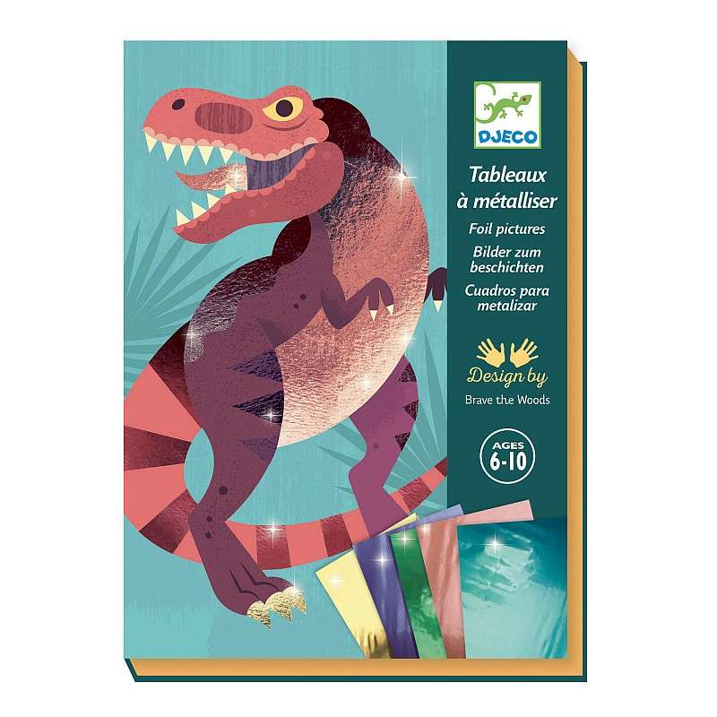 Картина из фольги - Эпоха Динозавров