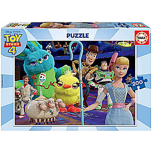 Puzzle EDUCA ar līmi Toy Story 4, 200 detaļas