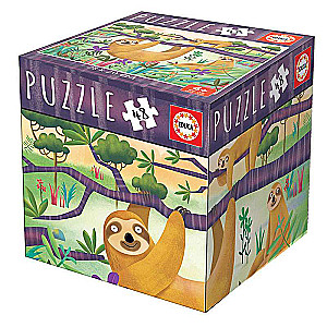 Puzzle EDUCA Lenivets 28x20cm, 48 detaļas