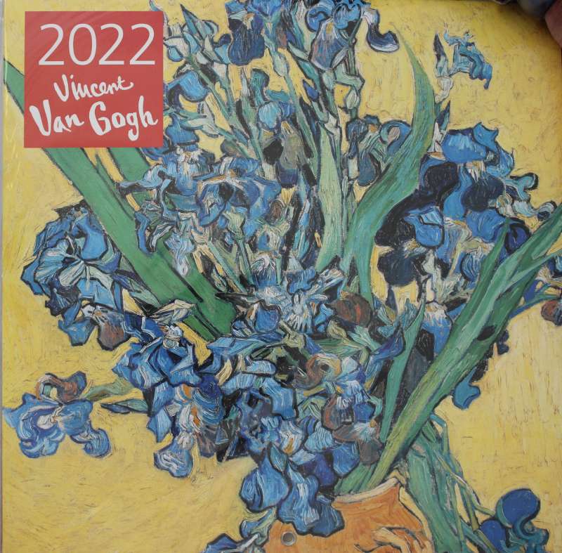 Винсент Ван Гог. Ирисы. Календарь настенный на 2022 год (300х300 мм)