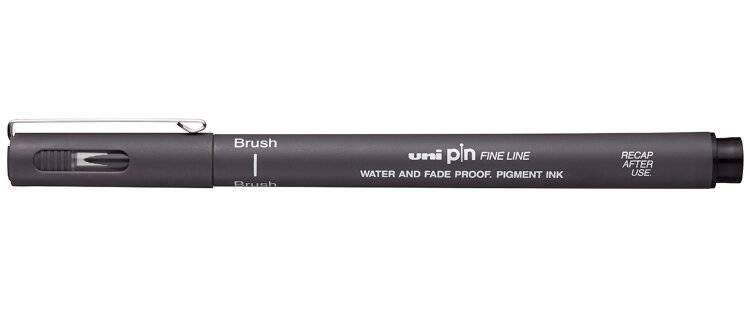 Маркер-Линер UNI PIN Bold&Bruch, темно-серый