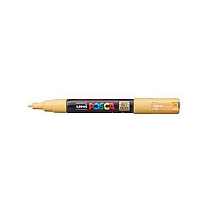 Ūdens bāzes marķieris UNI Posca PC-1M persiku krāsā