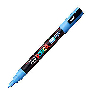 Ūdens bāzes marķieris UNI Posca PC-1M zils