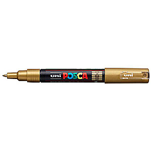 Ūdens bāzes marķieris UNI Posca PC-1M zelta (25)
