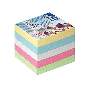 Papīrs piezīmēm, 85x85 mm, 5 pasteļtoņos, 800 lapas FOROFIS