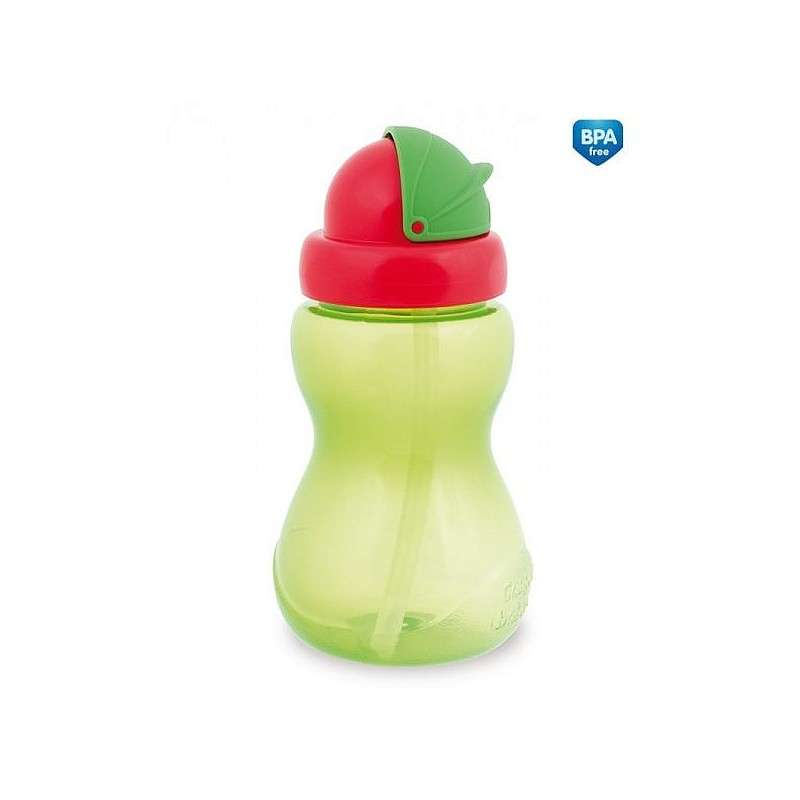 CANPOL BABIES pudelīte ar salmiņu, 270ml