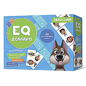 EQ Domino. Emocijas. 28 žetoni (divpusēji).