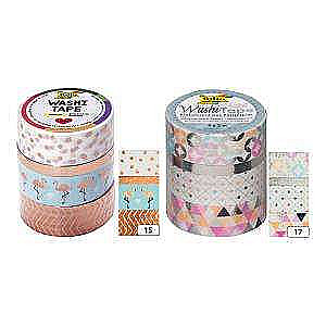 Dekoratīva lenta(pašlīmējoša) FOLIA Mix 4gb x 5m