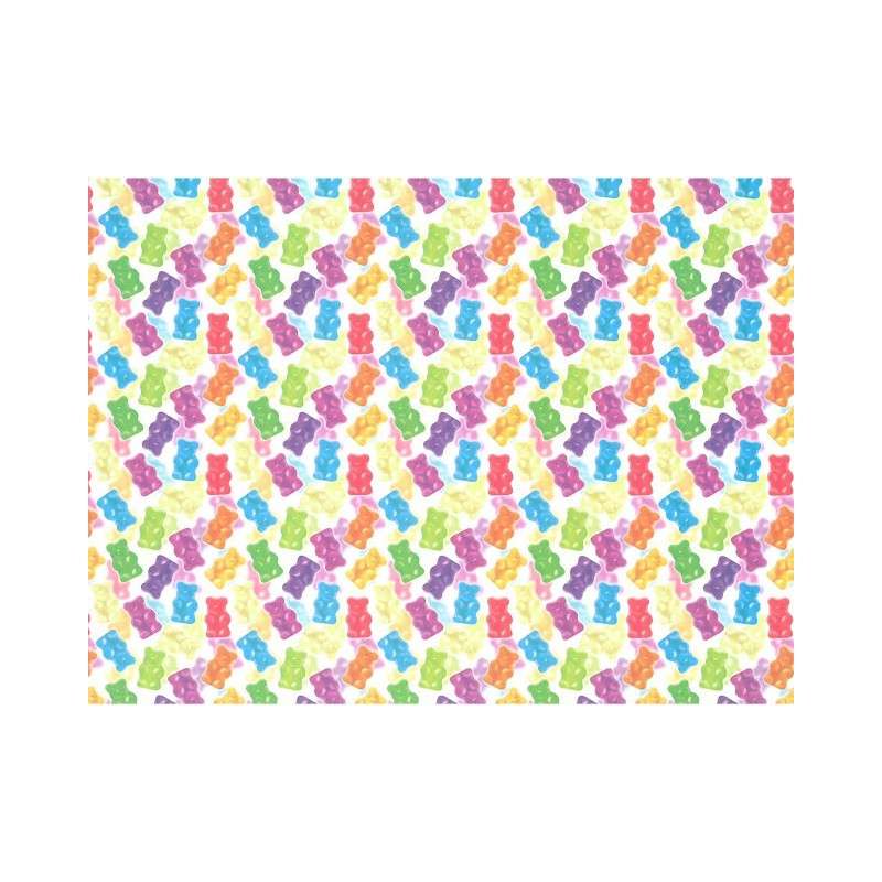 Картон декоративный FOLIA Gummi Bears 270г, 50x70см