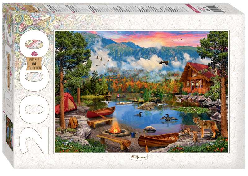 Puzzle 2000 Горное озеро