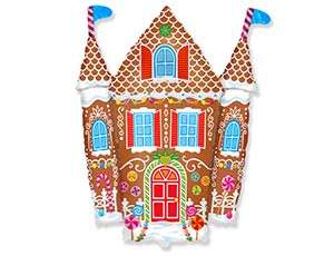 Foliētais balons 24 Gingerbread Castle
