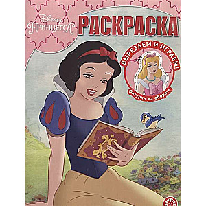 Burvju krāsojamā grāmata Nr. RK 2118. Disney princese