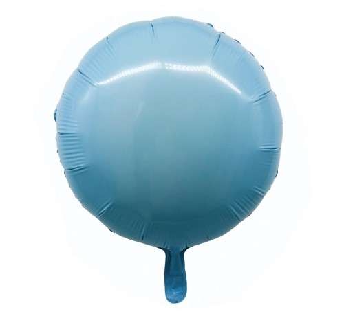 Фольгированный шар 18 Круглый синий