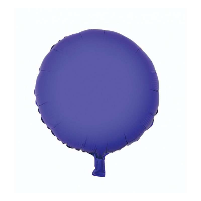 Фольгированный шар 18 Круглый фиолетовый