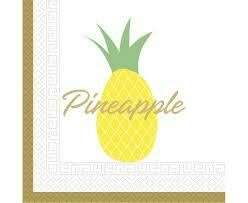Salvetes Pineapple 33x33cm, 20gb