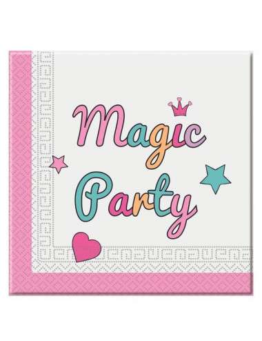 Salvetes Magic Party 33x33cm, 20gb