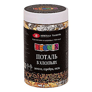 Zeltījums pārslās, 3 g, zelts/sudrabs/vara