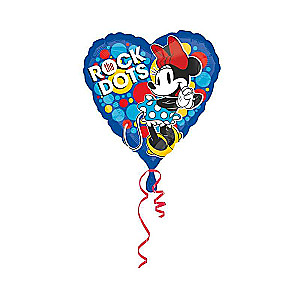 Folijas balons 18 HRT Minnie Rock the Dots