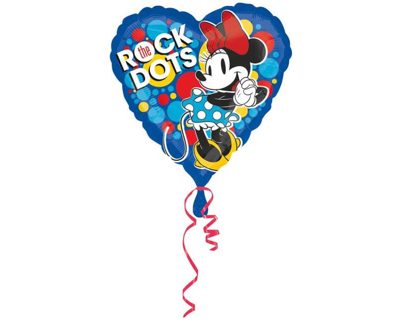 Follijas balons 18 "HRT Minnie Rock the Dots"