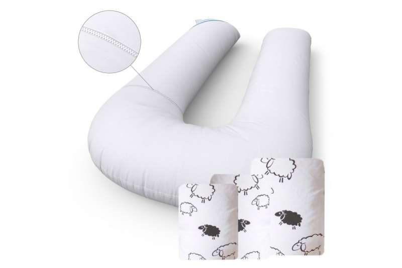 Комплект подушка "Трансформер" + 3 Наволочки Sheep