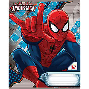 Zīmulis 12l līnija šaura Spiderman