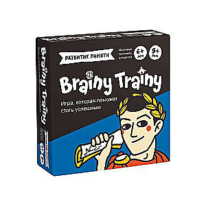 Galda spēle - Brainy Trainy. Atmiņas attīstība