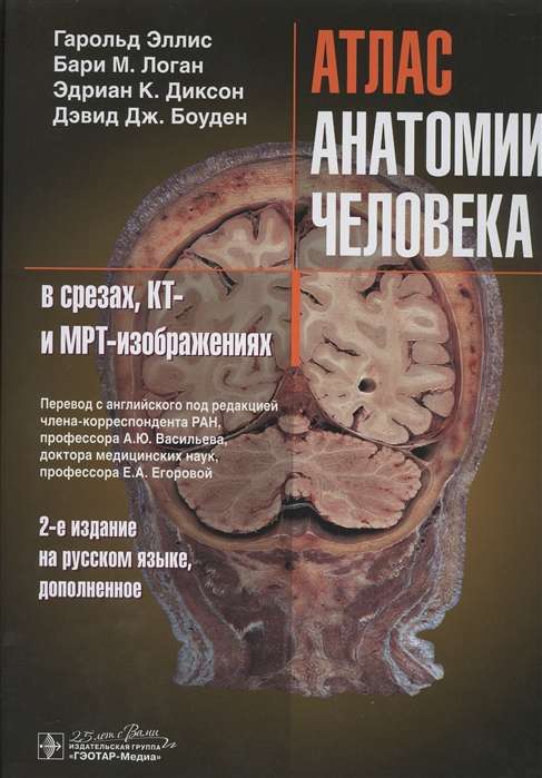 Атлас анатомии человека в срезах,КТ и МРТ-изображениях